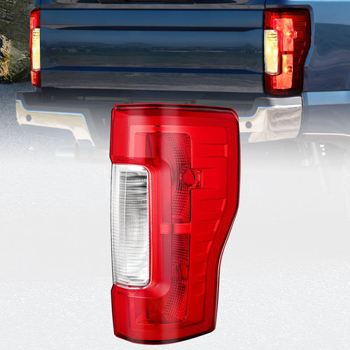 Nilight 2017 2018 2019 Ford F250 F350 Super Duty Rear Lamp Replacement Taillight Assembly OE Style Passenger Side Red Lens