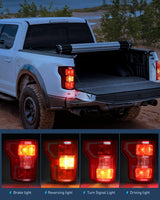 Nilight Taillight Assembly Compatible with 2018 2019 2020 Ford F150 F-150 Pickup Truck Tail Light Rear Lamp Replacement OE Style Red Housing with Bulbs and Harness Driver and Passenger side, view 3