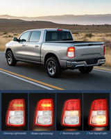 Nilight Taillight Assembly Compatible with 2019 2020 2021 2022 2023 Dodge Ram 1500 Tail Light Replacement OE Style Driver Side with Bulbs, view 4