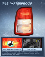 Nilight Taillight Assembly Compatible with 2019 2020 2021 2022 2023 Dodge Ram 1500 Tail Light Replacement OE Style Driver Side with Bulbs, view 5
