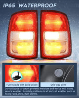 Nilight Taillight Assembly Compatible with 2019 2020 2021 2022 2023 Dodge Ram 2500 2019-2023 Dodge Ram 3500 Red Bezel Tail Light OE Style Rear Lamp Replacement Driver and Passenger Side, view 6