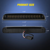 Nilight Taillight Assembly Compatible with Ford 1997 1998 1999 2000 2001 2002 2003 2004 2005 2006 2007 Ford F150 Styleside F250 F350 F450 F550 Super Duty Dark Red Rear Tail Light Lamp OE Style, view 2