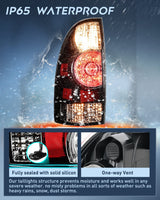 Nilight Taillight Assembly Compatible with Toyota Tacoma 2005 2006 2007 2008 2009 2010 2011 2012 2013 2014 2015 Rear Lamp Replacement Black Housing LED Lens Driver Side, view 4