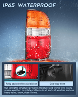 Nilight 2001 2002 2003 2004 Toyota Tacoma Taillight Assembly Rear Lamp Replacement OE Style Passenger Side, view 4