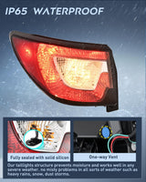 Nilight Taillight Assembly for 2013 2014 2015 2016 2017 Chevy Traverse | Outer Tail Light Replacement OE Style Driver and Passenger Side, view 5