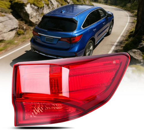 Nilight Taillight Assembly for 2014 2015 2016 2017 2018 2019 2020 Acura MDX | Tail Light OE Style Outer Rear Lamp Replacement Passenger Side