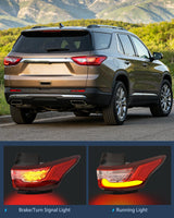 Nilight Taillight Assembly for 2018 2019 2020 2021 Chevy Traverse | LED Outer Tail Light OE Style Rear Lamp Replacement Passenger Side, view 3