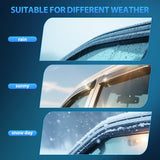 Nilight Tape-On Rain Guards for Chevy Silverado 1500 Crew Cab 2007 2008 2009 2010 2011 2012 2013, Window Visors Vent Wind Deflectors-4PCS, view 5