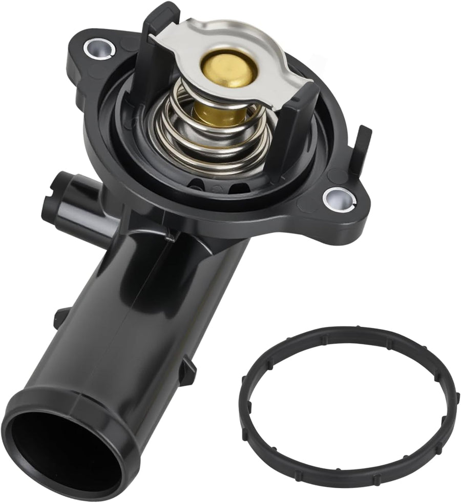 Nilight Thermostat Housing Assembly Compatible with Dodge Durango Jeep Grand Cherokee 2011-2015 Wrangler 2012-2017 JK 2018 Engine Coolant Thermostat Housing for Car 902-852 5184655AD 5184651AF AG AH