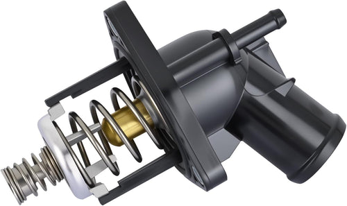 Nilight Thermostat Housing Assembly Fit for Cadillac Escalade 2015-2020 Chevy Silverado Tahoe Suburban GMC Sierra Yukon 2014-2020 Engine Coolant Thermostat Housing for Car 902-2090 815-207 12674639