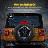 Nilight Third Brake LED Lights For 2007 2008 2009 2010 2011 2012 2013 2014 2015 2016 2017 2018 Jeep Wrangler JK, view 5