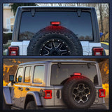 Nilight Third Brake LED Lights For 2007 2008 2009 2010 2011 2012 2013 2014 2015 2016 2017 2018 Jeep Wrangler JK, view 6