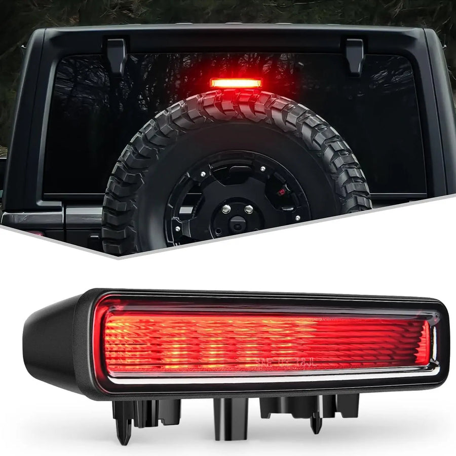 Nilight 2018 2019 2020 2021 2022 2023 Jeep Wrangler JL Third Brake Light