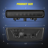 Nilight 2018 2019 2020 2021 2022 2023 Jeep Wrangler JL Third Brake Light, view 2