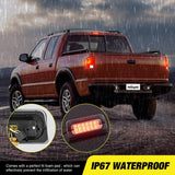 Nilight Third Brake Light for Chevy S10 GMC Sonoma 1994-2003, Smoked Lens | for Chevy S10 GMC Sonoma 1994-2003, Isuzu Hombre 1996-2000, High Mount 3rd Stop LED Lights Replacement, view 5