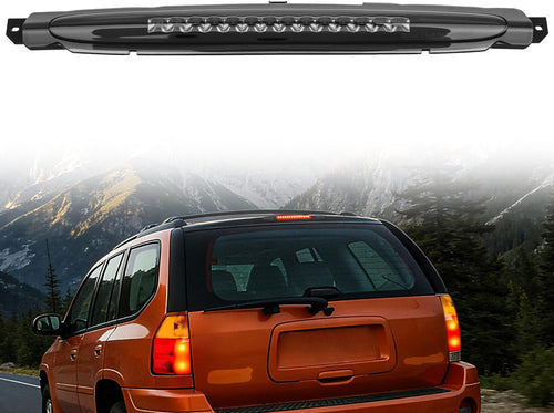 Nilight Third Brake Light for Chevy Trailblazer GMC Envoy 2002-2009 Smoked | for Buick Rainier 2004-2007, Isuzu Ascender 2003-2008, High Mount 3rd Stop Reverse Cargo LED Rear Cab Center Replacement