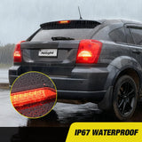 Nilight Third Brake Light for Dodge Caliber 2007-2012, Cherokee 11-17, Red | for Dodge Caliber 2007-2012 Durango 2011-2017 Jeep Cherokee 2011-2017 Compass 2007-2016, High Mount 3rd Stop Car Rear Center, view 5