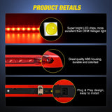Nilight Third Brake Light for Ford Escape 2013 2014 2015 2016 2017 2018 | for Ford Escape 2013 2014 2015 2016 2017 2018, High Mount 3rd Stop LED Tail Van SUV Rear Cab Center Lamp, Red Lens, view 2