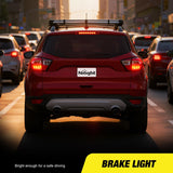 Nilight Third Brake Light for Ford Escape 2013 2014 2015 2016 2017 2018 | for Ford Escape 2013 2014 2015 2016 2017 2018, High Mount 3rd Stop LED Tail Van SUV Rear Cab Center Lamp, Red Lens, view 4