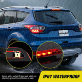 Nilight Third Brake Light for Ford Escape 2013 2014 2015 2016 2017 2018 | for Ford Escape 2013 2014 2015 2016 2017 2018, High Mount 3rd Stop LED Tail Van SUV Rear Cab Center Lamp, Red Lens, view 5