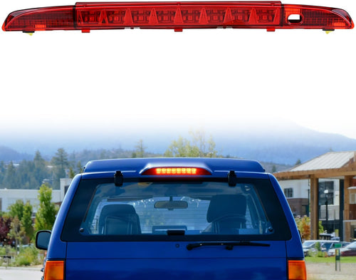 Nilight Third Brake Light for Nissan Pathfinder 1993 1994 1995, Smoked Lens | for Nissan Pathfinder 1993 1994 1995, High Mount 3rd Stop LED Tail Van SUV Rear Cab Center Lamp Replacement