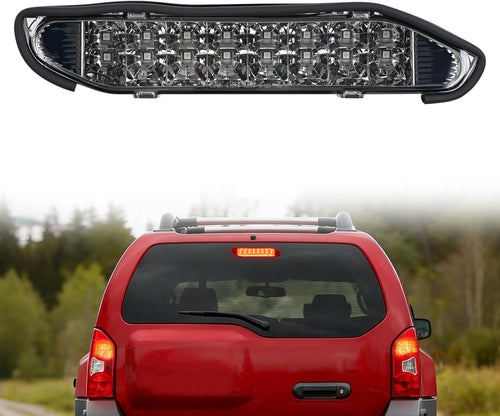 Nilight Third Brake Light for Nissan Xterra 2000 2001 2002 2003 2004 | for Nissan Xterra 2000 2001 2002 2003 2004, High Mount 3rd Stop Van SUV Rear Center Cab LED Lamp Replacement, Smoked Lens