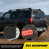 Nilight Third Brake Light for Nissan Xterra 2000 2001 2002 2003 2004 | for Nissan Xterra 2000 2001 2002 2003 2004, High Mount 3rd Stop Van SUV Rear Center Cab LED Lamp Replacement, Smoked Lens, view 5