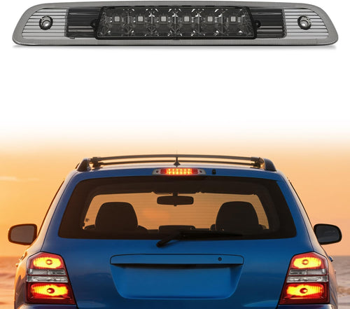 Nilight Third Brake Light for Toyota Highlander 2001 2002 2003, Smoked Lens | for Toyota Highlander 2001 2002 2003, High Mount 3rd Stop LED Van SUV Rear Cab Center Lamp Tail Replacement
