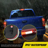 Nilight Third Brake Light Tail High Mount 3rd Stop Cargo Reverse LED Lights Red Shell for Chevy Silverado GMC Sierra 1500 2500 3500HD 2007HD Classic 1999 2000 2001 2002 2003 2004 2005 2006, view 5