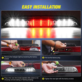 Nilight Third Brake Light Tail High Mount 3rd Stop Cargo Reverse Lights Clear Lens Compatible with Ford F150 2015 2016 2017 2018 2019 2020 Super Duty F250 F350 2017+ Ranger 2019+ Maverick 2022+, view 4