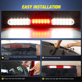 Nilight Third Brake Light Tail High Mount 3rd Stop Cargo Reverse Lights Red Lens Compatible with Ford F150 1997 1998 1999 2000 2001 2002 2003 F-150 Heritage 2004 Pickup Truck Rear Cab Lamp, view 4