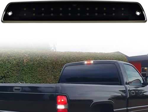 Nilight Third Brake Light Tail High Mount 3rd Stop Cargo Reverse Lights Smoked Lens Compatible with Dodge Ram 1500 2500 3500 1994 1995 1993 1997 1998 1999 2000 2001 Pickup Truck Rear Cab Lamp