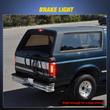 Nilight Third Brake Light Tail High Mount 3rd Stop Cargo Reverse Lights Smoked Lens Compatible with Ford F150 1994 1995 1996 F250 F350 Bronco 1992 1993 1994 1995 1996 1997 Pickup Truck Rear Cab Lamp, view 5