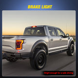 Nilight Third Brake Light Tail High Mount 3rd Stop Cargo Reverse Lights Smoked Lens Compatible with Ford F150 2015 2016 2017 2018 2019 2020 Super Duty F250 F350 2017+ Ranger 2019+ Maverick 2022+, view 5