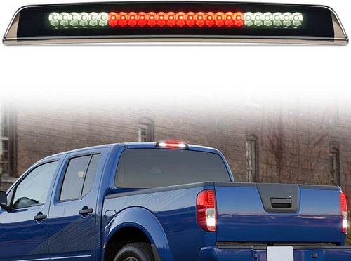 Nilight Third Brake Light Tail High Mount 3rd Stop Cargo Reverse Lights Smoked Lens Compatible with Nissan Titan 2004-2015 Nissan Frontier 2005-2016 Pickup Truck Rear Cab Lamp