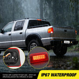 Nilight Third Brake Light Tail High Mount 3rd Stop Lights Red Lens Compatible with Chevy S10 and GMC Sonoma 1994-2003 Isuzu Hombre 1996-2000 Truck Rear Center Cab Lamp, view 5