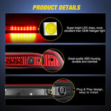 Nilight Third Brake Light Tail High Mount 3rd Stop Lights Red Lens Compatible with Jeep Patriot 2007 2008 2009 2010 2011 2012 2013 2014 2015 2016 2017 Van SUV Rear Center Cab Lamp, view 2