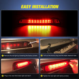 Nilight Third Brake Light Tail High Mount 3rd Stop Lights Red Lens Compatible with Jeep Patriot 2007 2008 2009 2010 2011 2012 2013 2014 2015 2016 2017 Van SUV Rear Center Cab Lamp, view 3