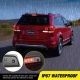 Nilight Third Brake Light Tail High Mount 3rd Stop Lights Smoked Lens Compatible with Dodge Journey 2010 2011 2012 2013 2014 2015 2016 Van SUV Rear Center Cab Lamp, view 6