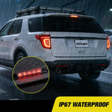 Nilight Third Brake Light Tail High Mount 3rd Stop Lights Smoked Lens Compatible with Ford Explorer U502 2011 2012 2013 2014 2015 Van SUV Rear Center Cab Lamp, view 6
