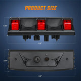 Nilight 2018 2019 2020 2021 2022 2023 Jeep Wrangler JL JLU Third Brake Light Upgrade, view 2