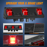 Nilight 2018 2019 2020 2021 2022 2023 Jeep Wrangler JL JLU Third Brake Light Upgrade, view 4
