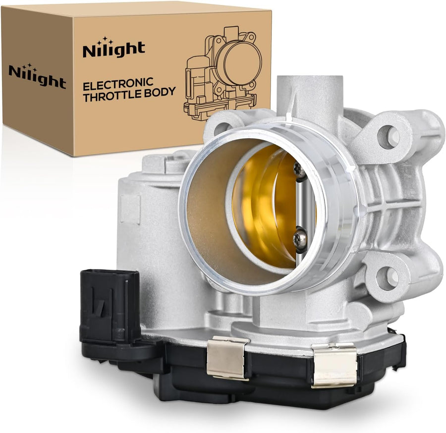 Nilight Throttle Body for Buick Encore Chevy Cruze Equinox Malibu 2016-2025 | 12671379 12659491 OE-Spec Fitment, Precise Airflow Control, Stable Idle Response, Fit for L4 1.4L 1.5L