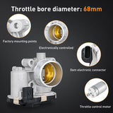 Nilight Throttle Body for Buick Encore Chevy Cruze Equinox Malibu 2016-2025 | 12671379 12659491 OE-Spec Fitment, Precise Airflow Control, Stable Idle Response, Fit for L4 1.4L 1.5L, view 5
