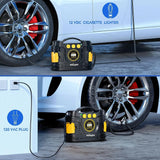 Nilight Tire Inflator Air Compressor AC/DC Dual Power 120PSI Digital Display, view 4