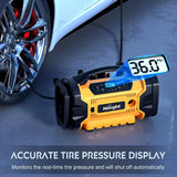 Nilight Tire Inflator Air Compressor AC/DC Dual Power 160PSI Rechargeable Battery, view 3