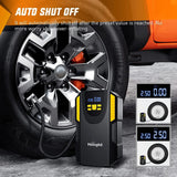 Nilight Tire Inflator Air Compressor Pump Auto-Shut Off, view 3
