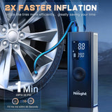 Nilight Tire Inflator Air Compressor Pump Cordless Battery Powered, view 2