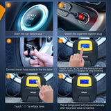 Nilight Tire Inflator Digital Touch Screen, view 5
