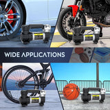 Nilight Tire Inflator Fast Air Compressor Double Cylinder Digital 120PSI, view 4